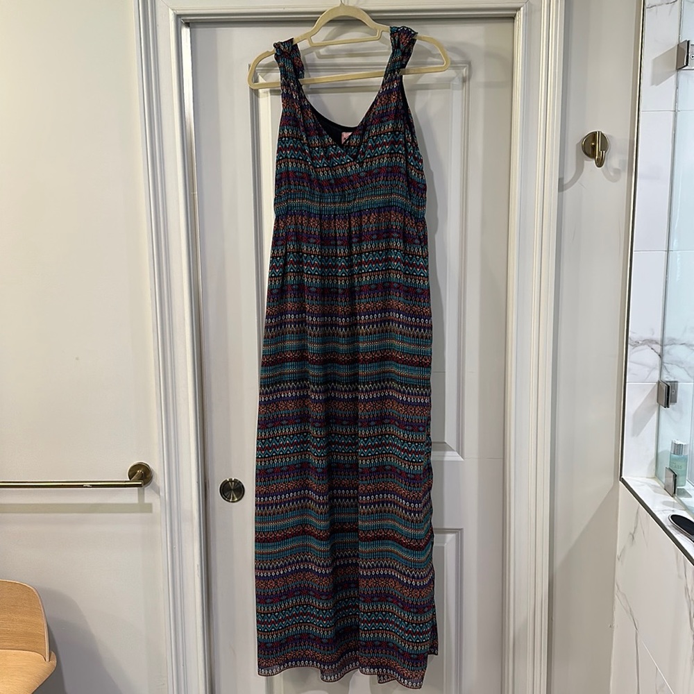 Colorful flowy dressy by Phoebe Couture